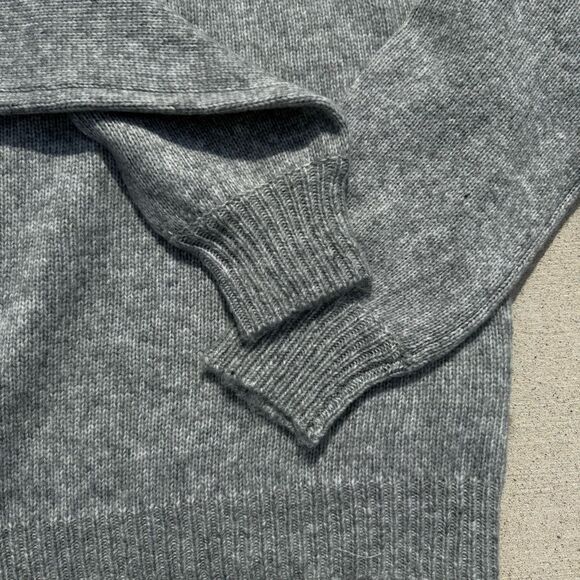 Z Supply Womens Desmond Sweater Heather Gray Mock Neck SOLD OUT NWT $89 SMALL - Picture 4 of 7